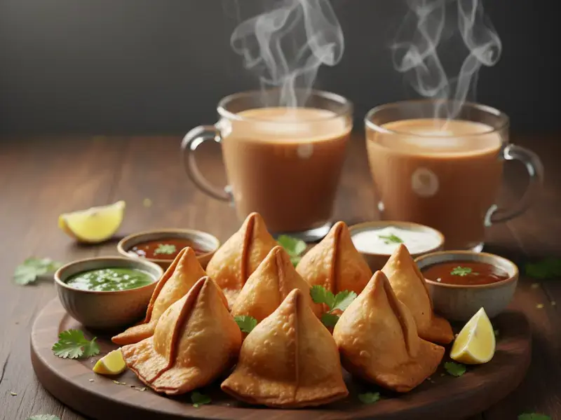 Crispy-Cocktail-Samosa-with-Chai