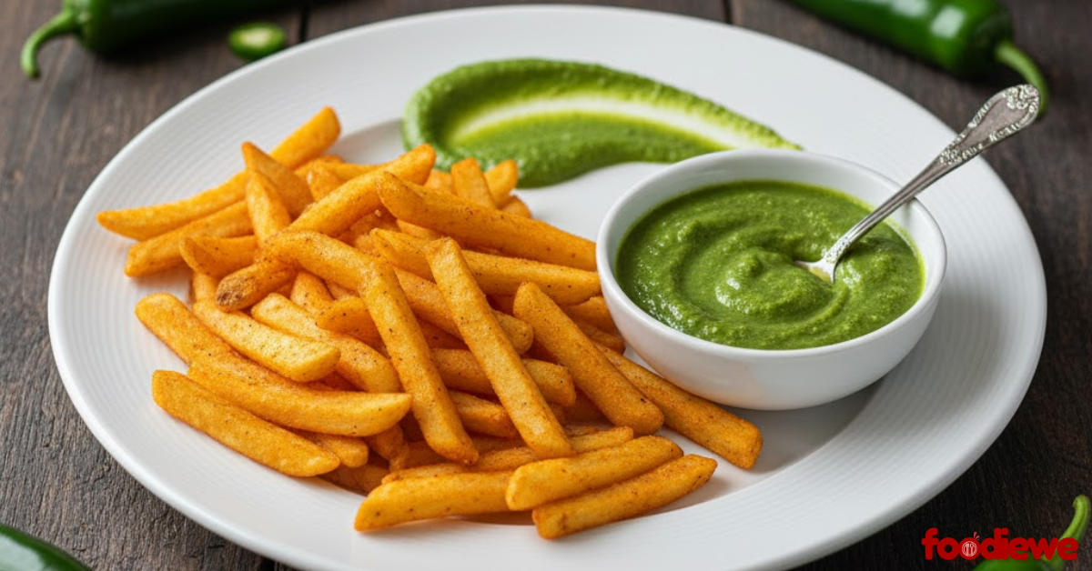 Homemade-Green-Chilli-Sauce-Recipe-Easy-Spicy-Flavor